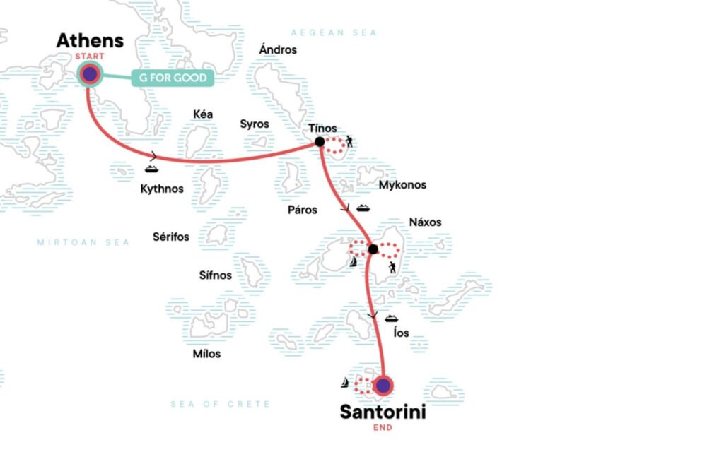 ATHENS AND WALKING IN THE GREEK ISLANDS 5