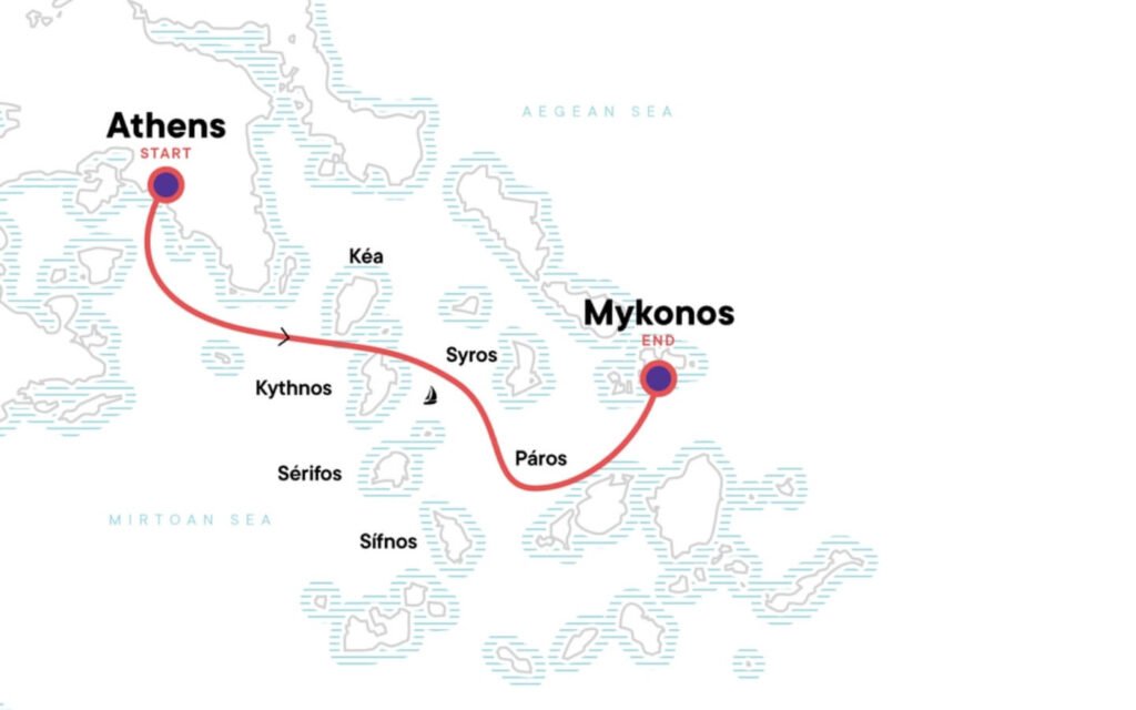 ATHENS TO MYKONOS 5