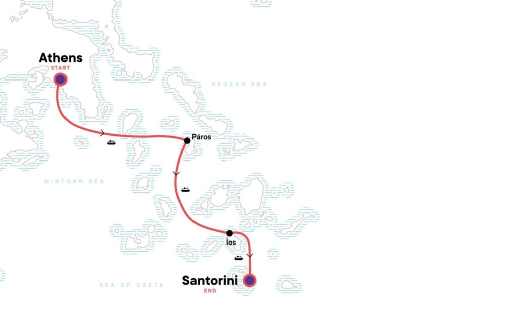 GREEK ISLAND HOPPING PAROS, IOS & SANTORINI SUNSETS 5